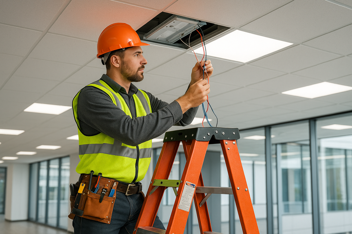 Instalación y Mantenimiento de Iluminación Comercial